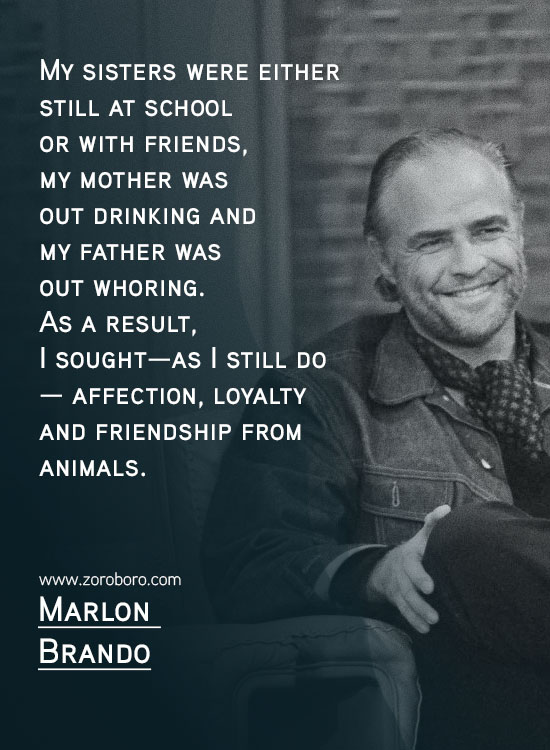 Marlon Brando Quotes. Classic Movie, Marlon Brando Godfather Quotes, Actors, Failures, Hollywood, Human-beings. Marlon Brando