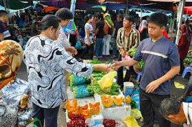 gambar pasar Brunei