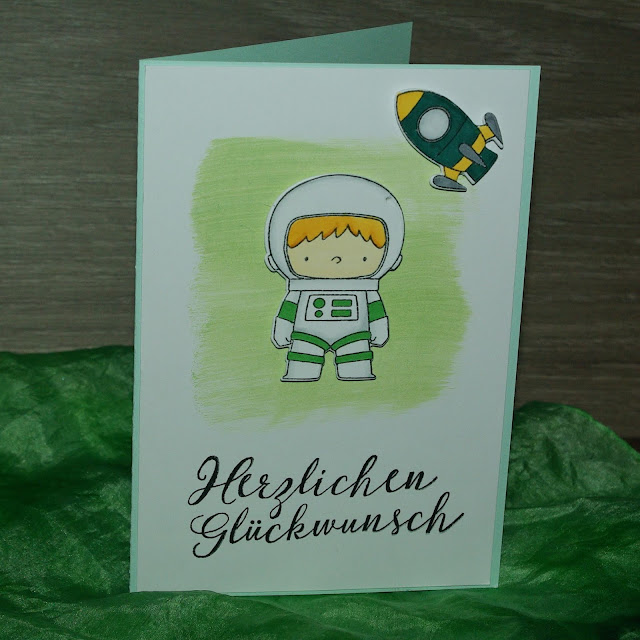 [DIY] Astronautenstarker Geburtstagsgruß! 