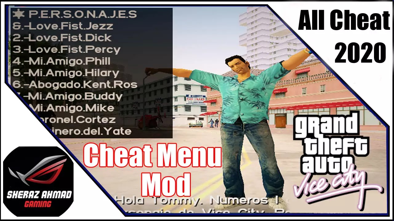 Mega Menu 1.0 for GTA Vice City