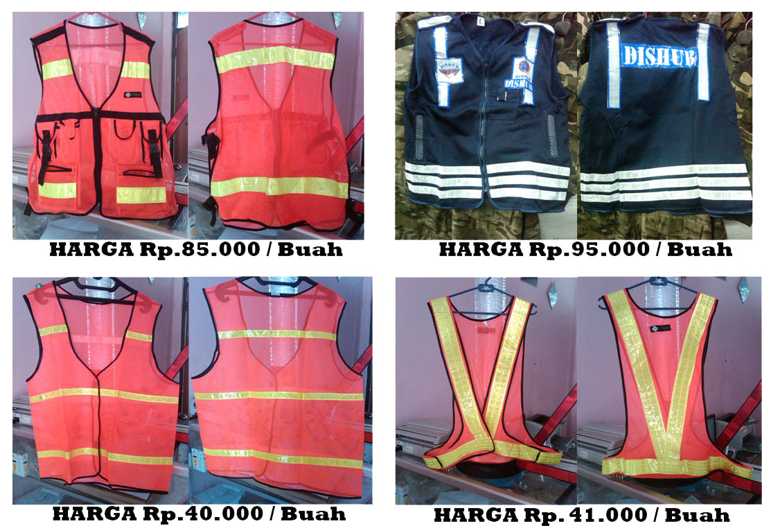 SUPPLIER PRASARANA LALU LINTAS: Rompi Safety