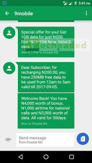 Fixed: Goodbye to 9Mobile ₦200 for 1GB Eligibility Problem