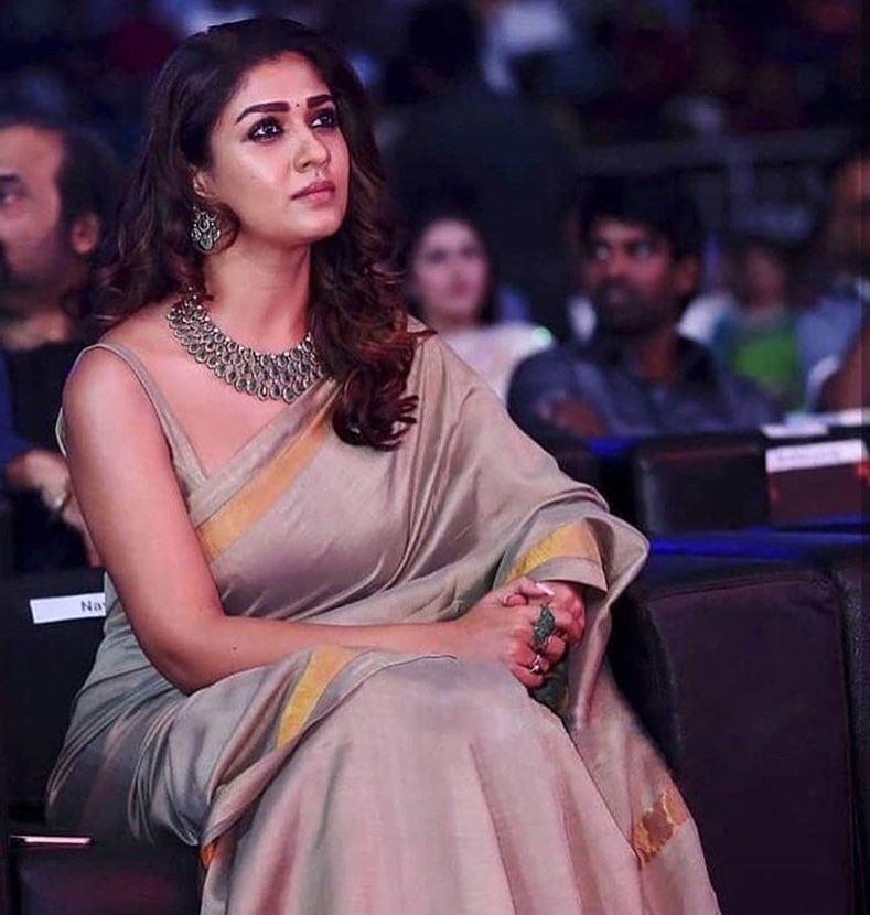 Nayanthara's Chicest Saree Looks of 2018 - Candy Crow