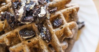 Oreo Waffles - Special Recipe