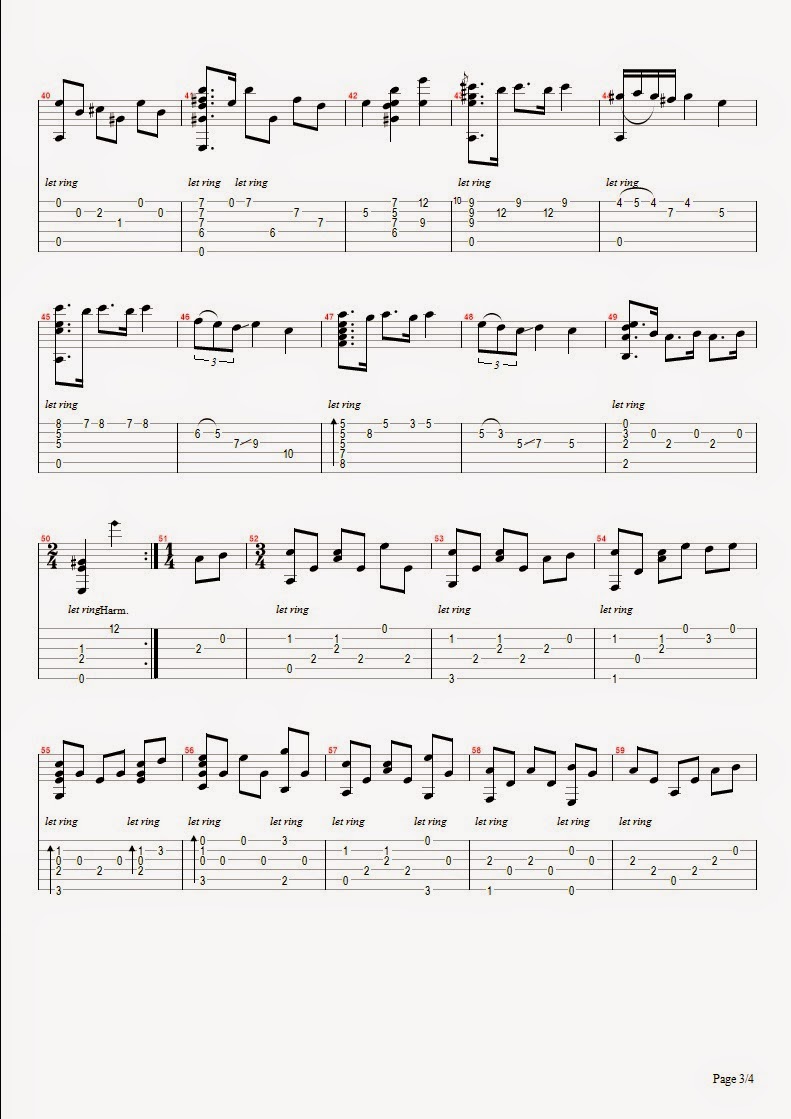 partituras para guitarra leo brouwer 2 un dia de noviembre leo brouwer sheet music