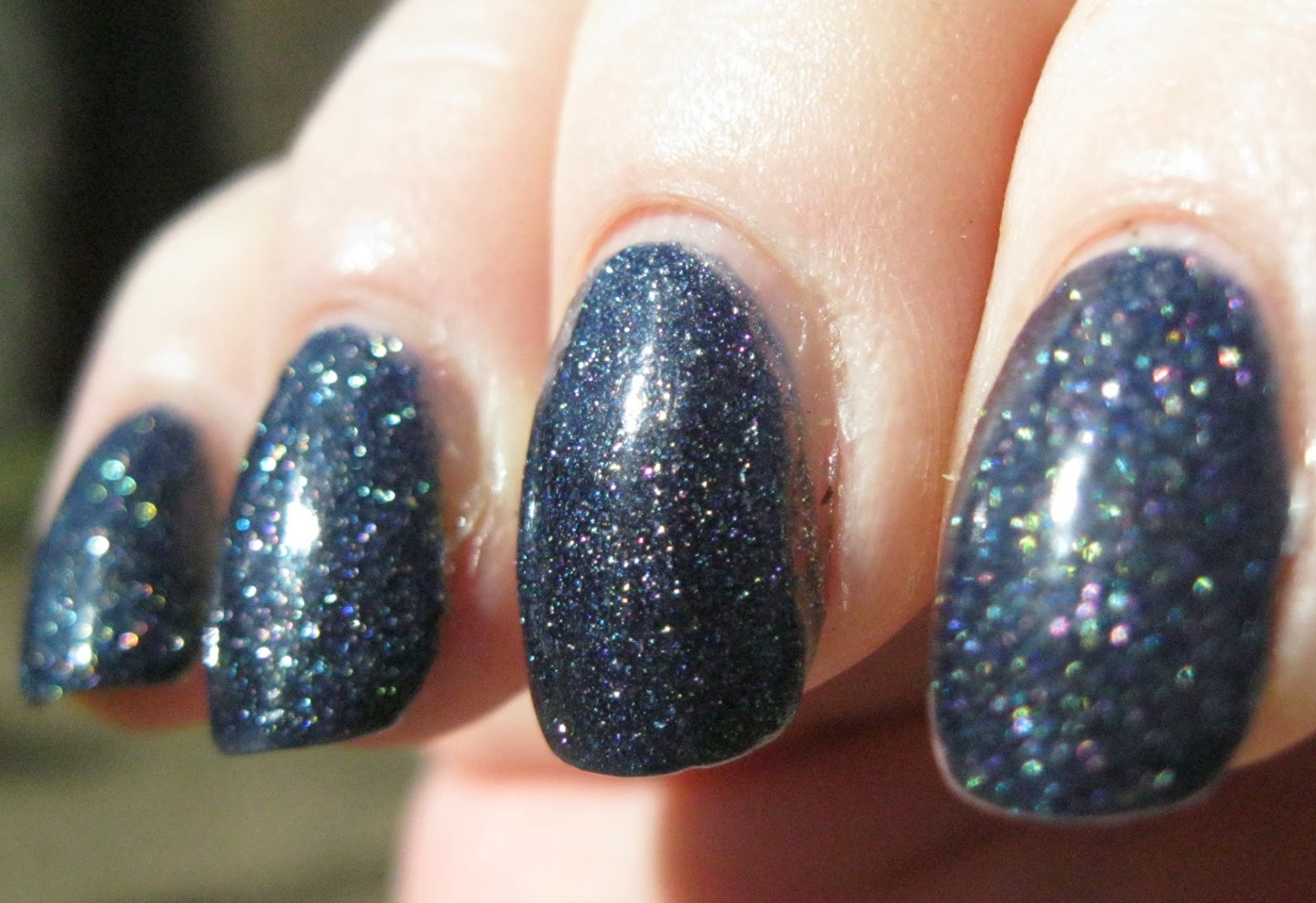 Lacquer Slacker Liz Addendum Finger Paints Sparkle in the Sky Glossy!