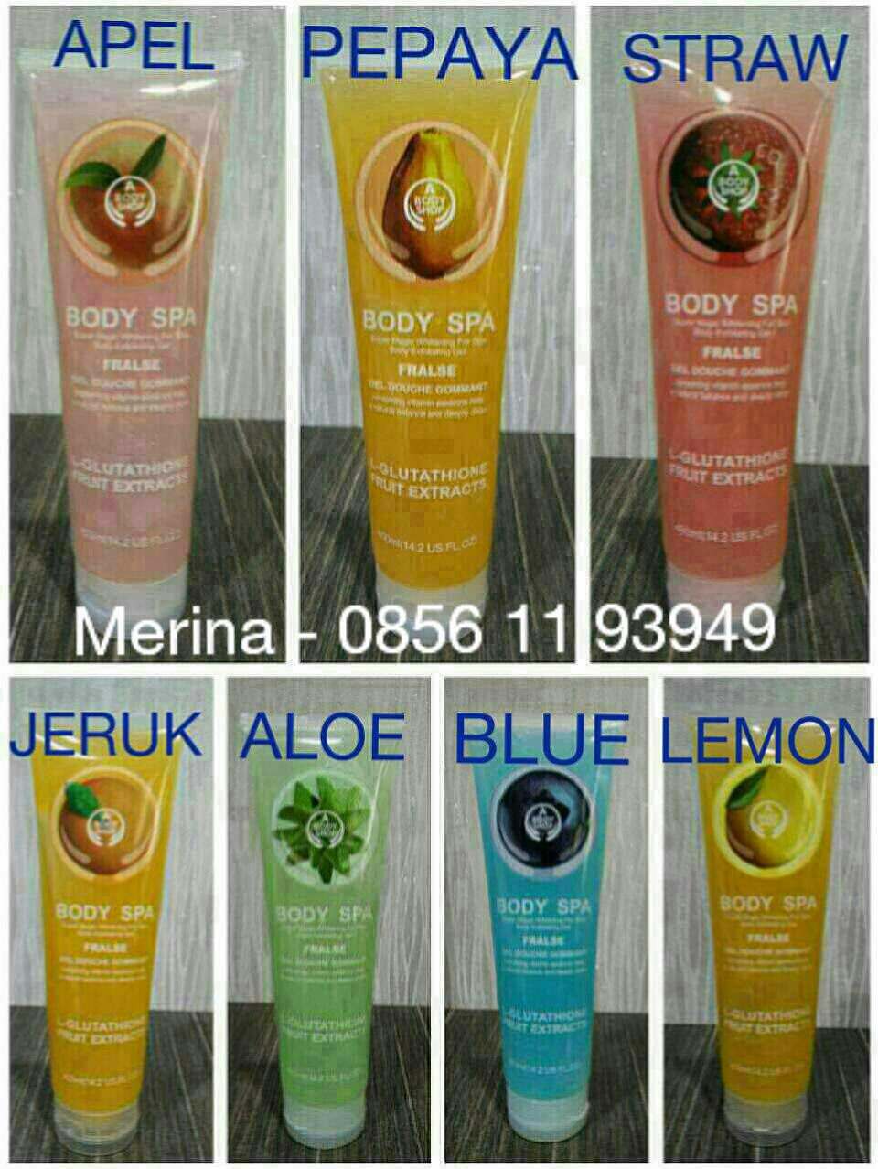 Shin Shop BODY SHOP PEELING GEL SPA / BODYSPA NEW 400ML