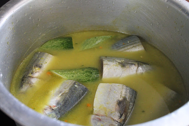 Masak Tempoyak Ikan Kembung - Azie Kitchen