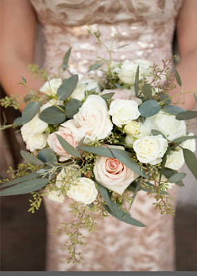 Rustic wedding flowers