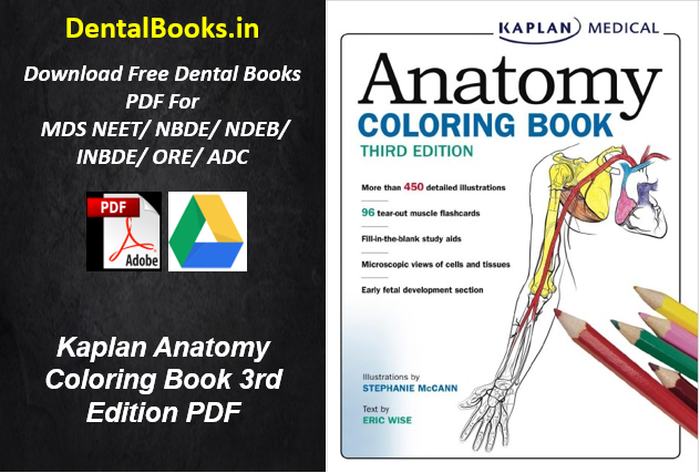 Kaplan Anatomy Coloring Book 3rd Edition PDF