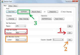 Service tool printer
