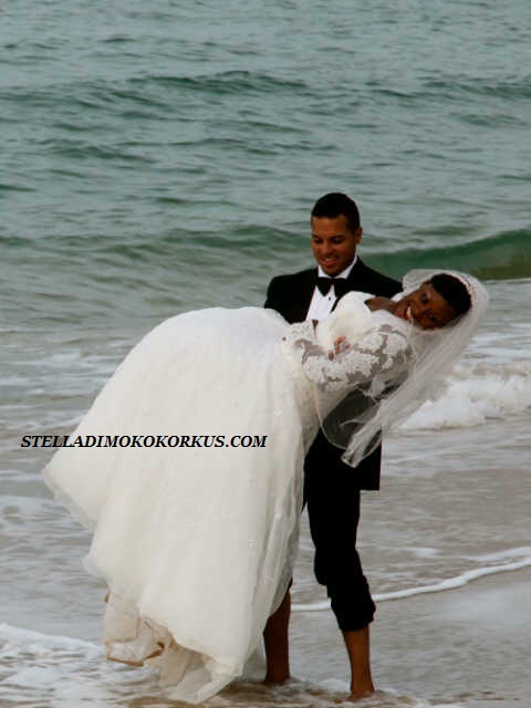 Stella Dimoko Korkus Wedding Pics Of Actress Uche Jombo Friday July 27 2017