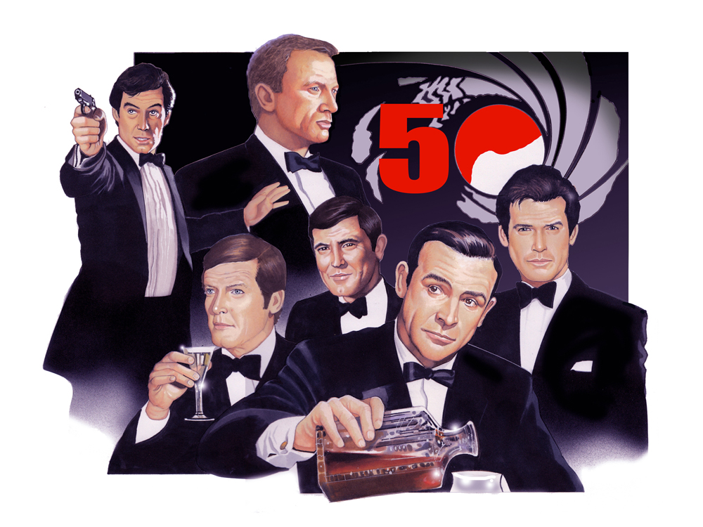 Illustrated 007 - The Art of James Bond: January 2013