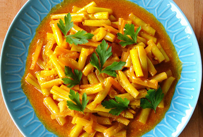 curry z fasolki szparagowej