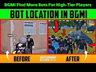which server has most bots in BGMI, BGMI  bot spawn locations, bot spawn locations in erangel, how to get noob lobby in BGMI , BGMI  bots ratio, bot house in BGMI, how to get bot lobby in BGMI, how to get offline players in BGMI