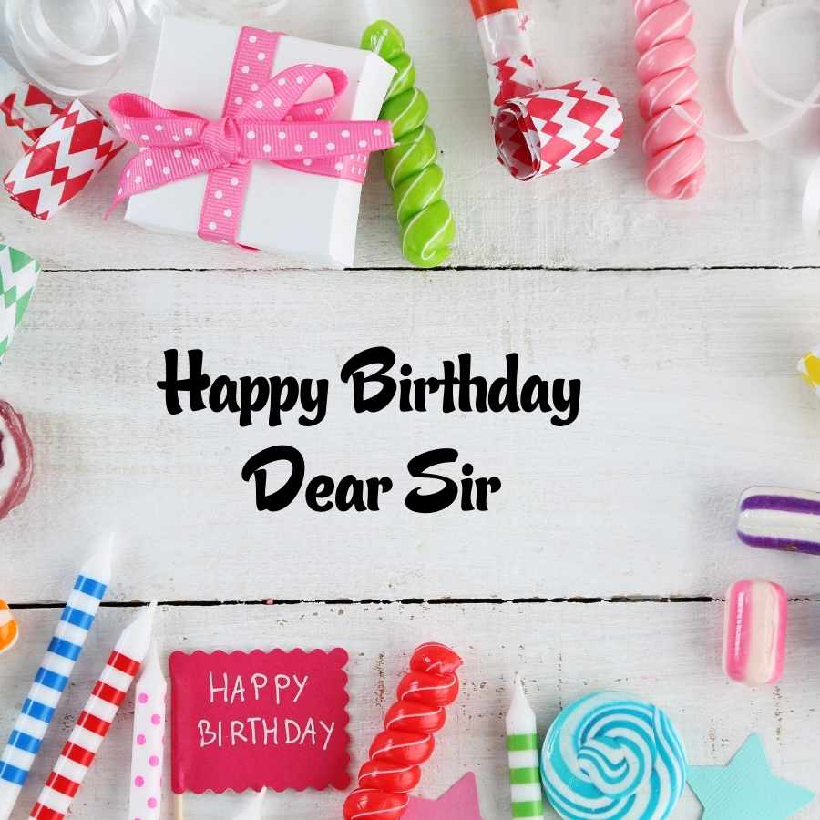 wish you a very happy birthday sir