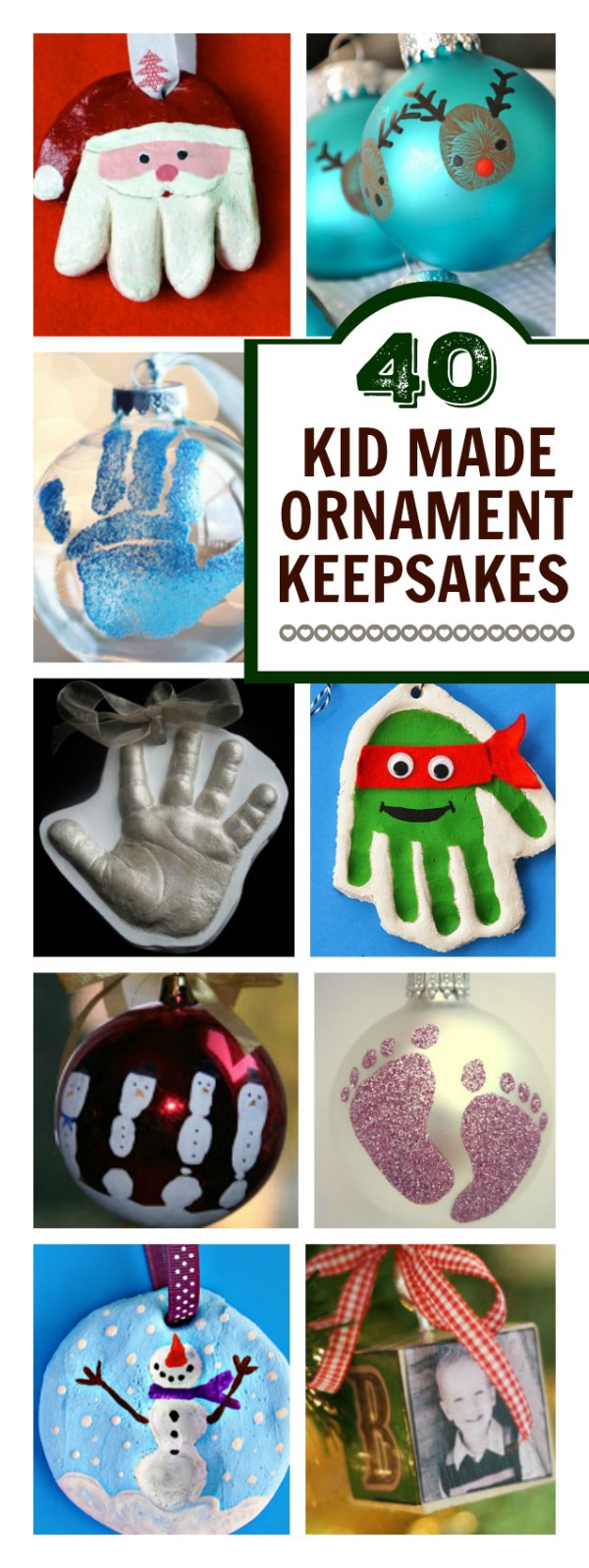Kid Made Ornament Keepsakes | Growing A Jeweled Rose