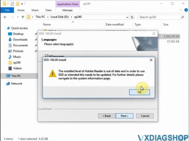 install-vxdiag-jlr-sdd-v160-and-patch-4