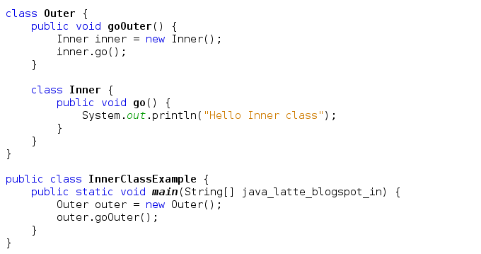 Flavors Of Nested Classes In Java 8 Laptrinhx