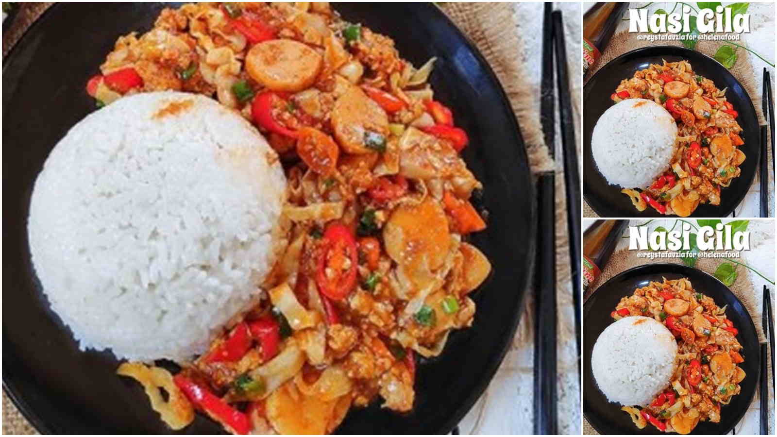Resep Nasi Gila Ala Resto Sederhana Dan Nikmat