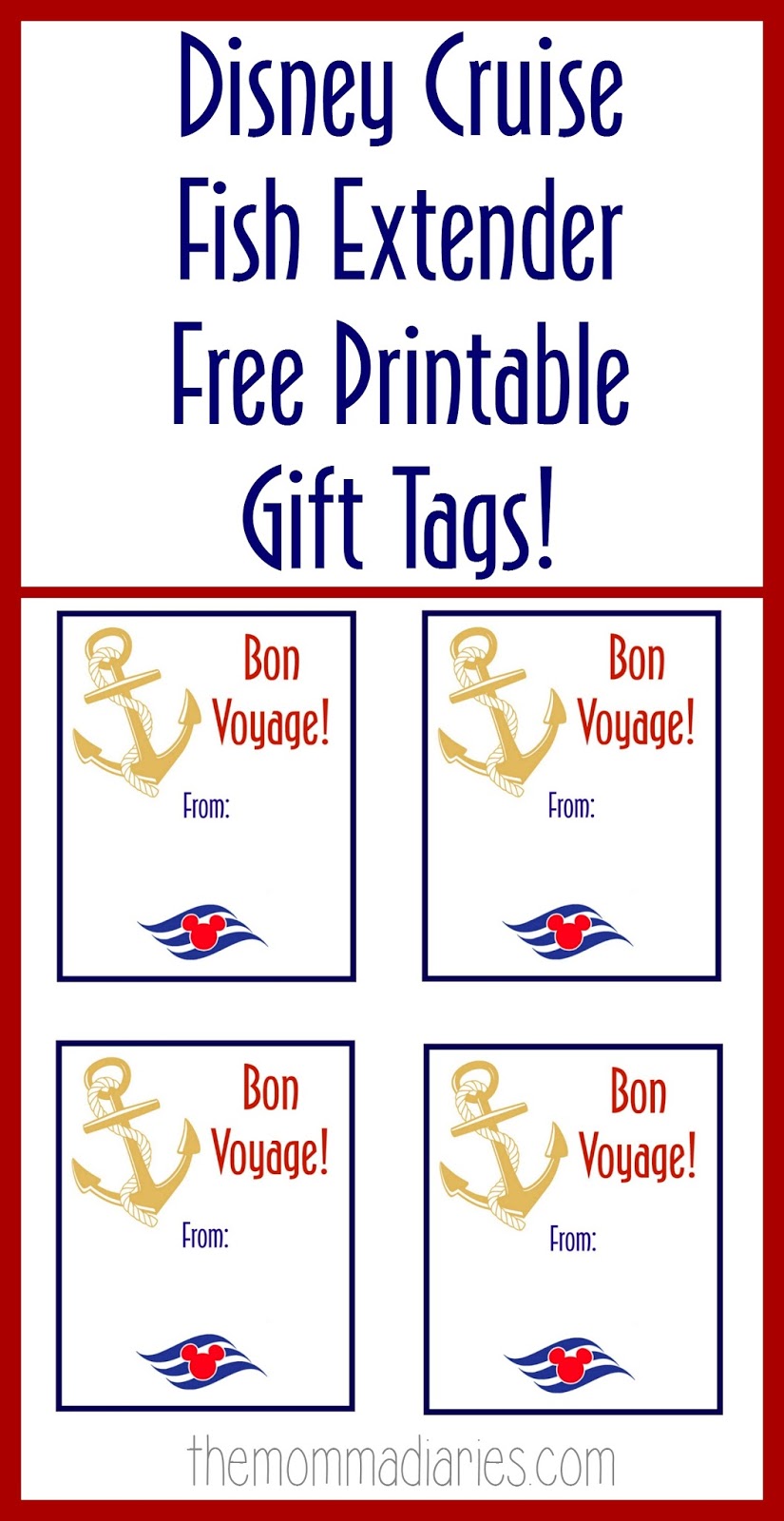 Disney Cruise Fish Extender Printable Gift Tags The Momma Diaries Disney Cruise Fish Extender Printable Gift Tags The Momma Diaries