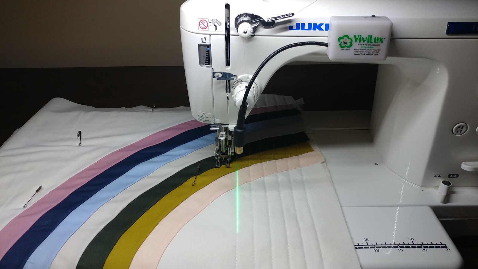 Slice of Pi Quilts 7 Ways to Use a Laser on Your Sewing Machine