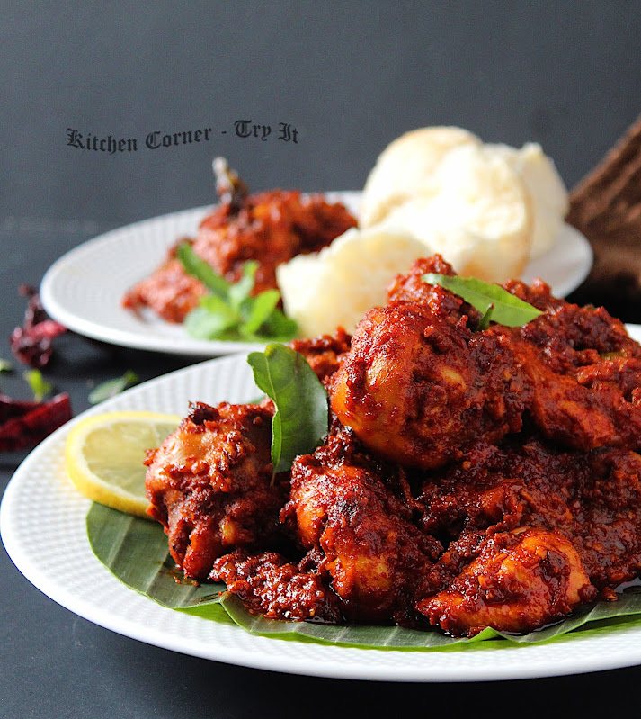 Chicken Ghee Roast/ Mangalore style Chicken Ghee Roast