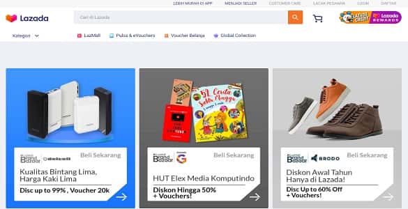 10 Daftar Situs Belanja Online Terbaik dan Terpercaya di Indonesia