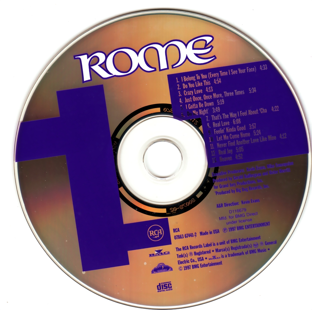 highest level of music: Rome - Rome-(Self_Titled)-(Retail)-1997