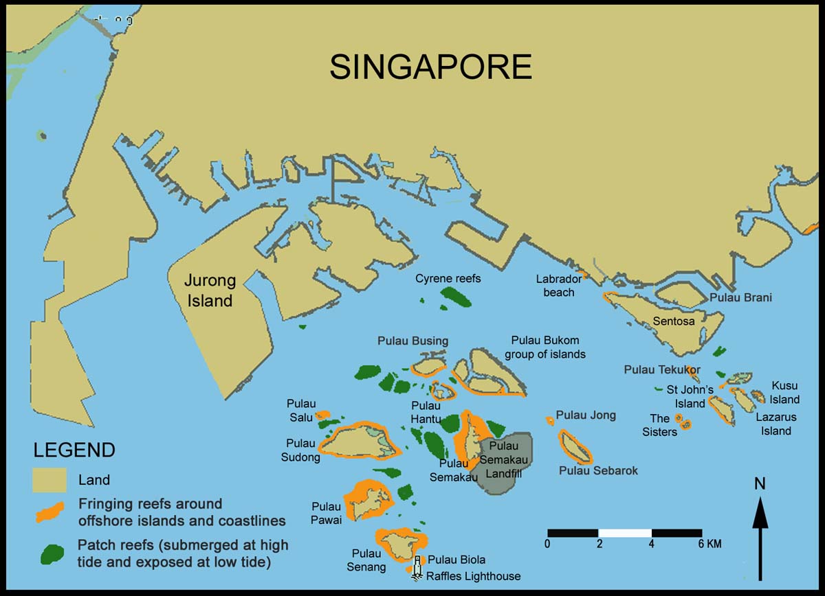 Geography Threats to Singapore Reefs