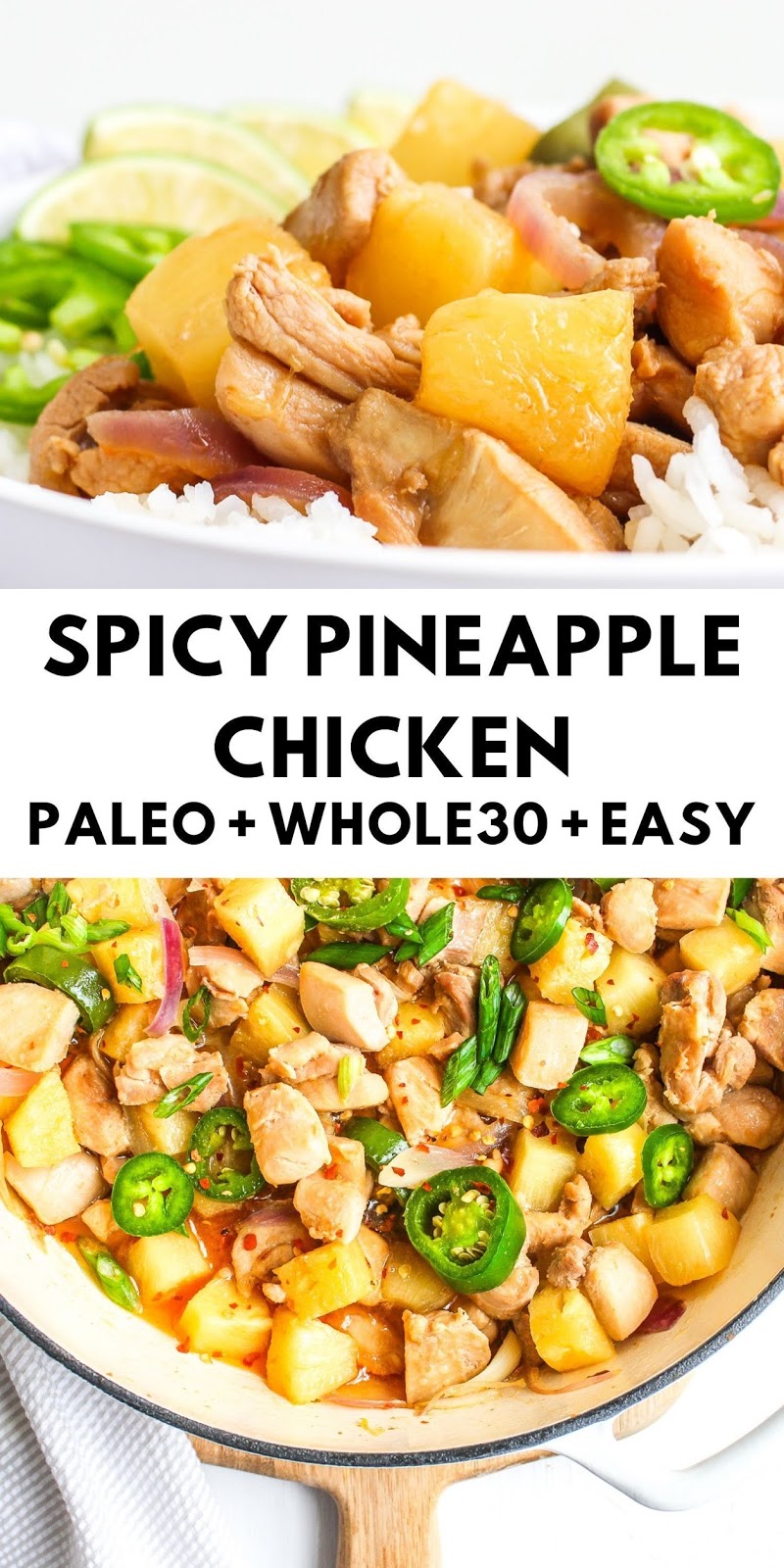 PERFECT SPICY PINEAPPLE CHICKEN 