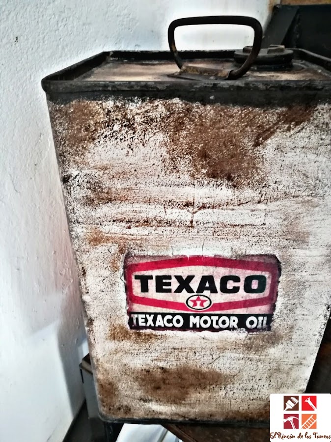 tunear latas de aceite