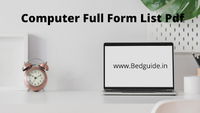 Computer Full Form List PDF (500+ A TO Z Computer Full Forms)