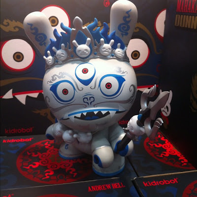 Kidrobot - San Diego Comic-Con 2012 Exclusive Mahakala 8 Inch Dunny by Andrew Bell