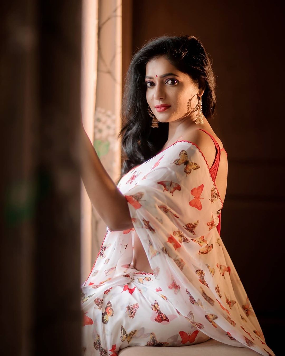 Saree Goddess Reshma Pasupuleti : Stunning Pics