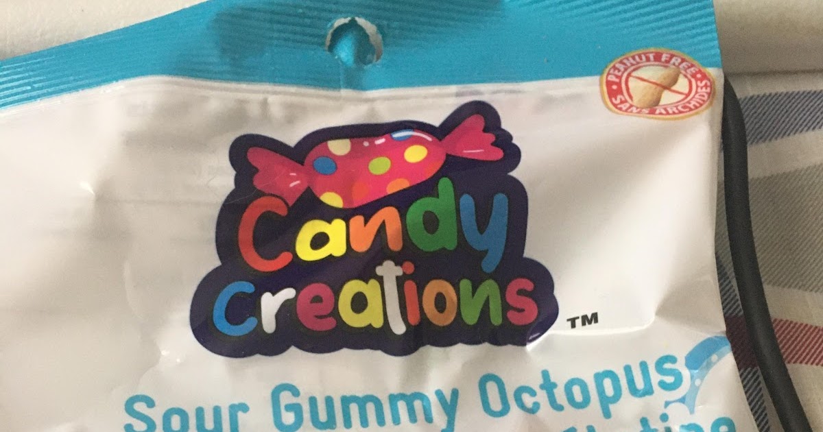 Adorable Fluff Candy Creations. Sour Gummy Octopus Review.