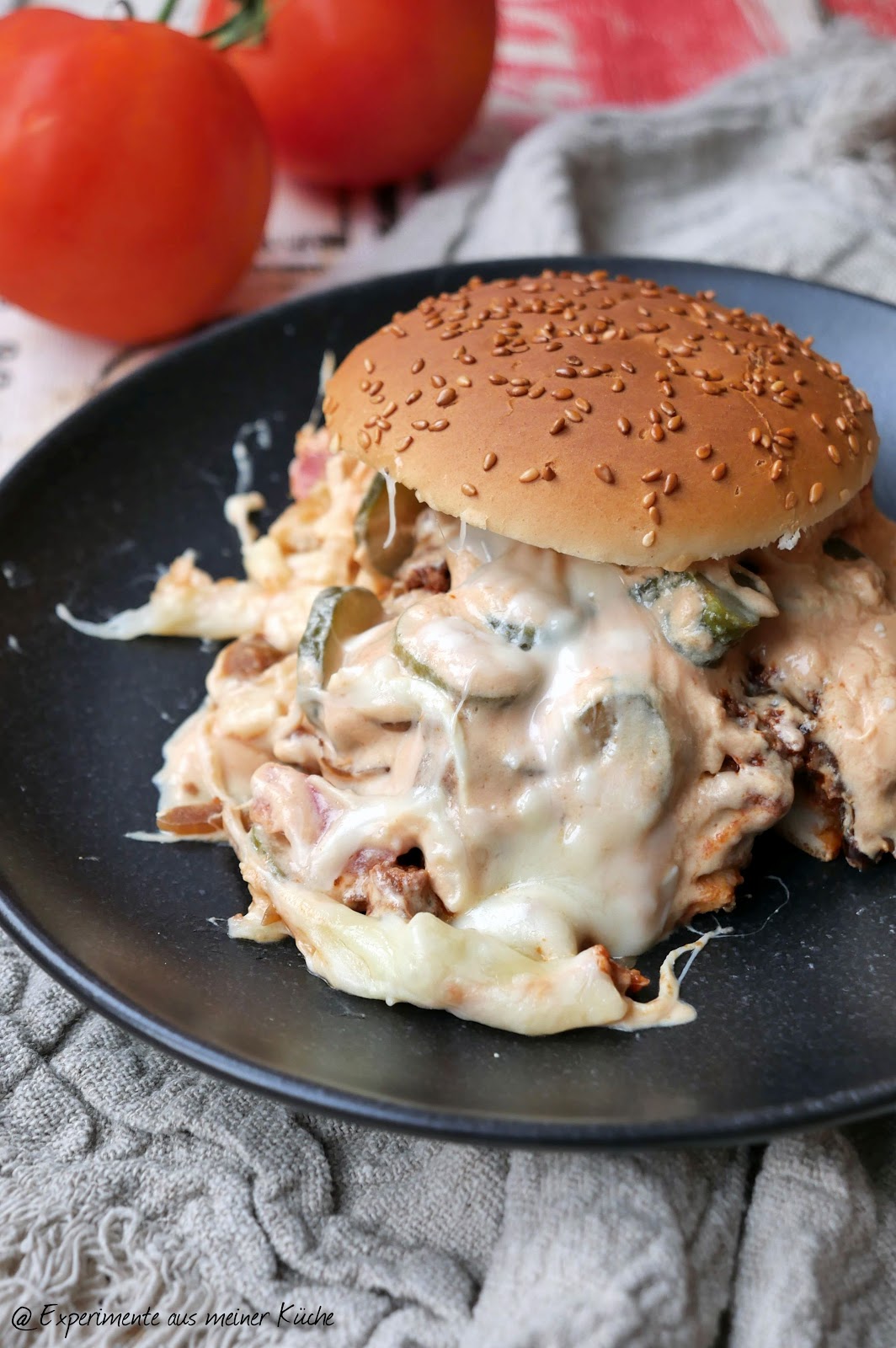 Experimente aus meiner Küche: Burger-Auflauf Experimente aus meiner Küche: Burger-Auflauf