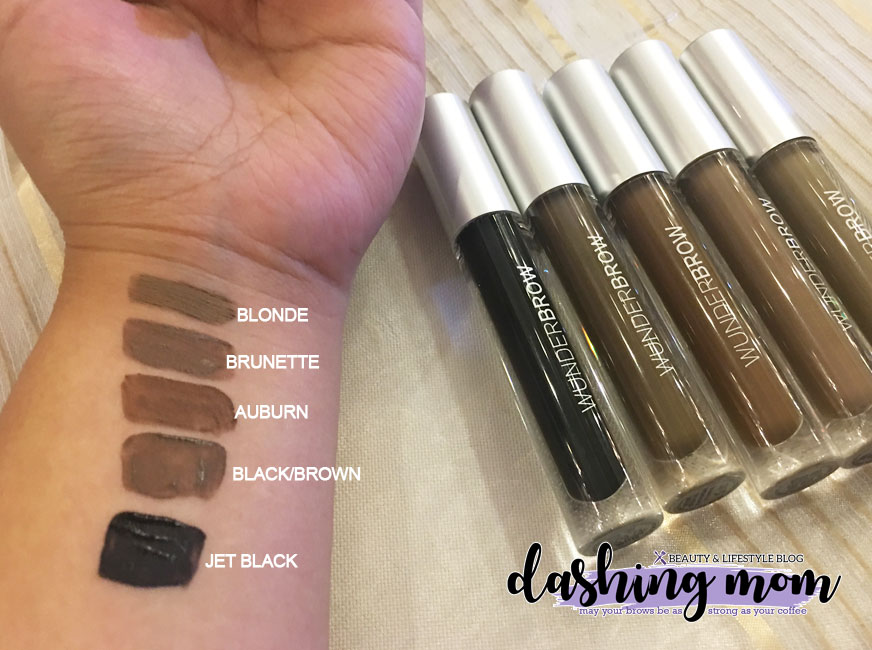 Wunderbrow Colour Chart