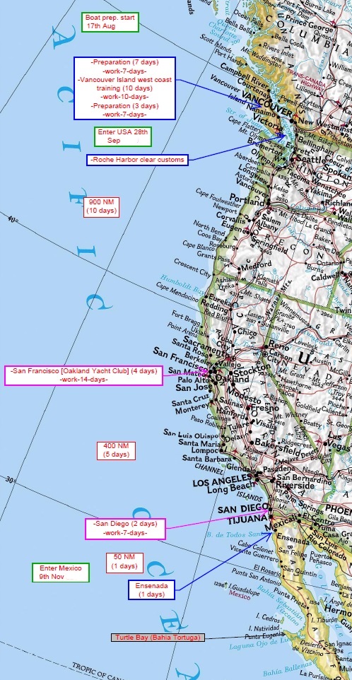 What is the cruising plan? - Just Dreamin