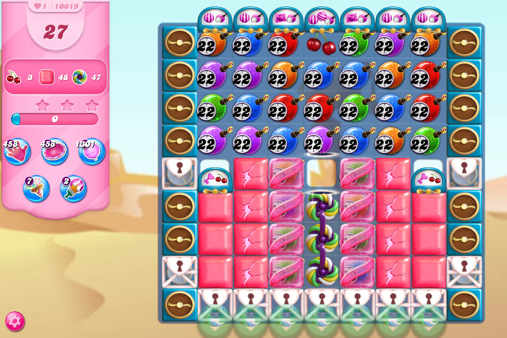 Candy Crush Saga level 10019