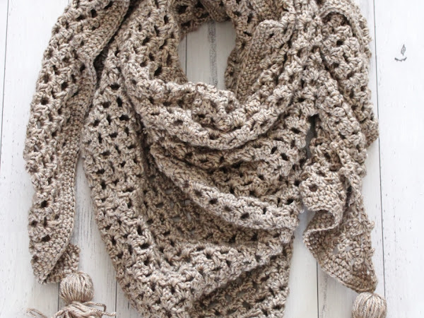 Heartland Boho Crochet Wrap
