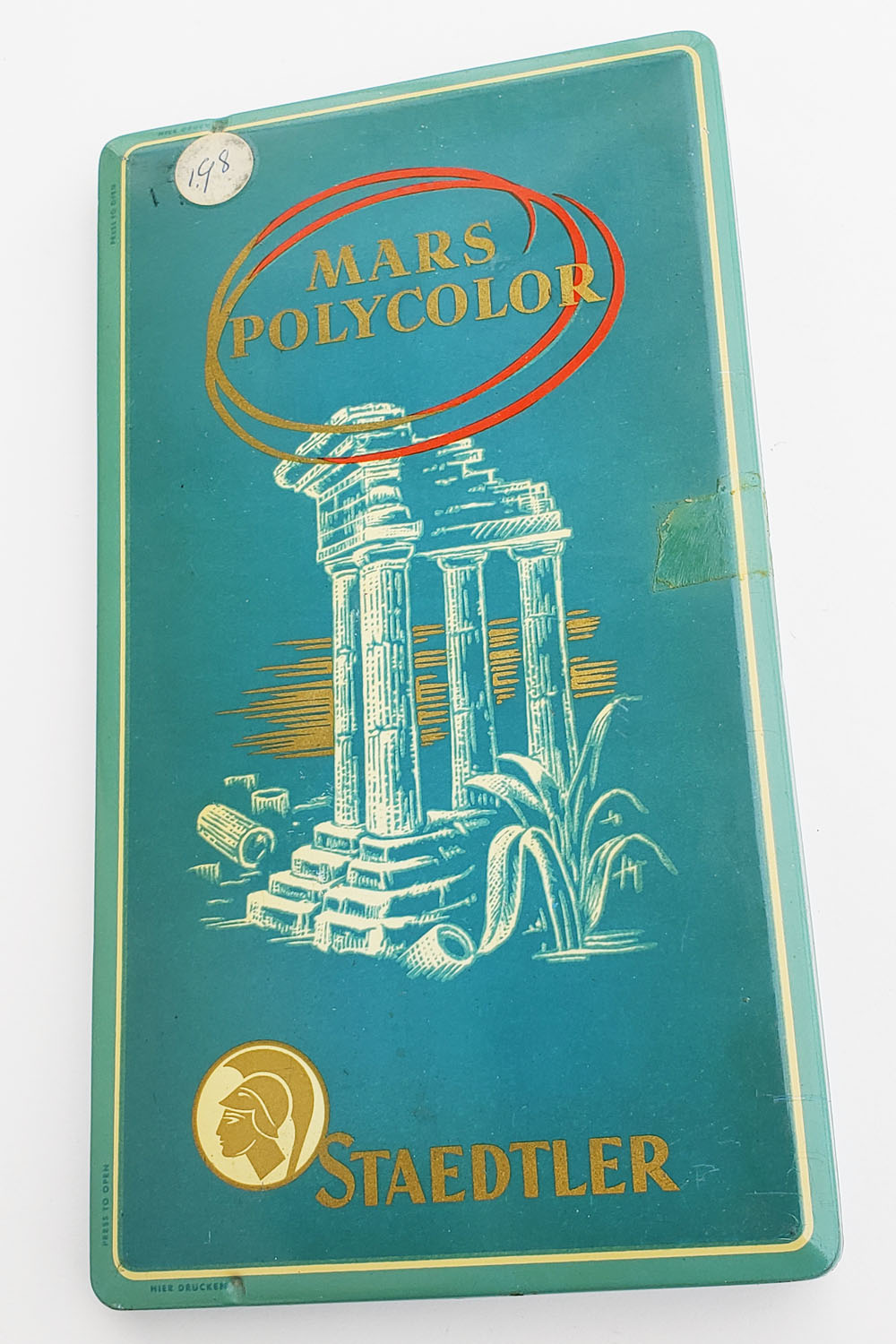 Fueled by Clouds & Coffee Vintage Colored Pencils Staedtler Noris