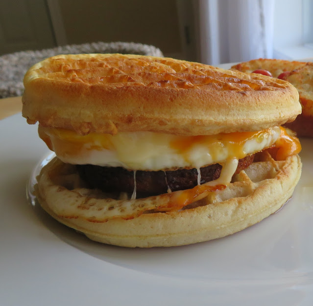 Waffle Breakfast Sandwich
