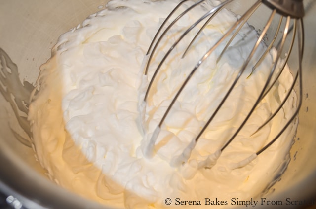 Whip Heavy Whipping Cream for Tiramisu recipe.