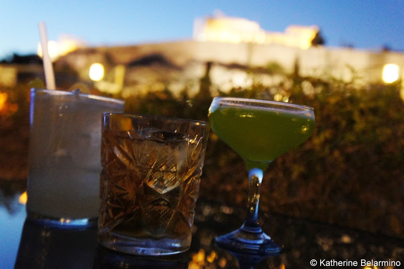 Acropolis Point Cocktails at Herodion Hotel Athens Rooftop Bars