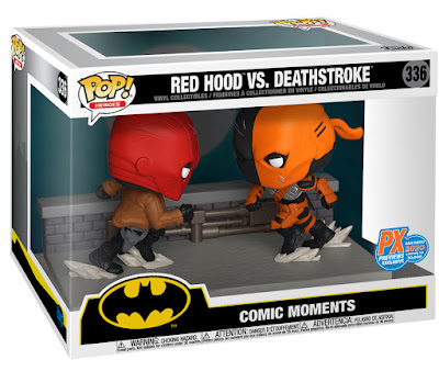 San Diego Comic-Con 2020 Exclusive DC Comics Red Hood vs Deathstroke Pop! Moments Diorama by Funko