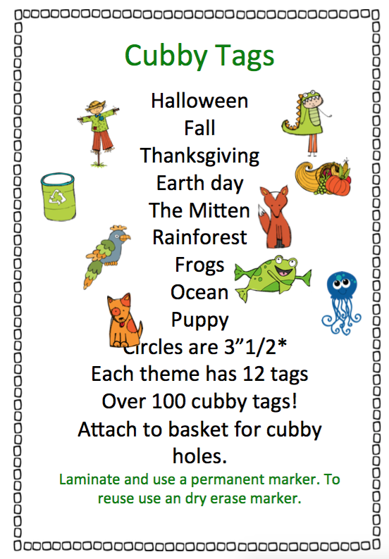 Free Printable Cubby Tags Printable World Holiday Free Printable Cubby Tags Printable World Holiday
