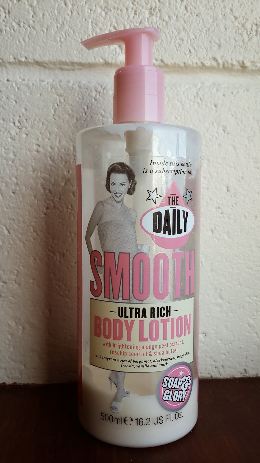 Soap and Glory The Daily Smooth Ultra Rich Body Lotion Review