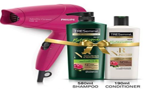 Best India Bazaar Offer TRESemme Shampoo | Conditioner |Philips Hair Drier  