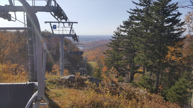 Vue à partir du mont Spruce